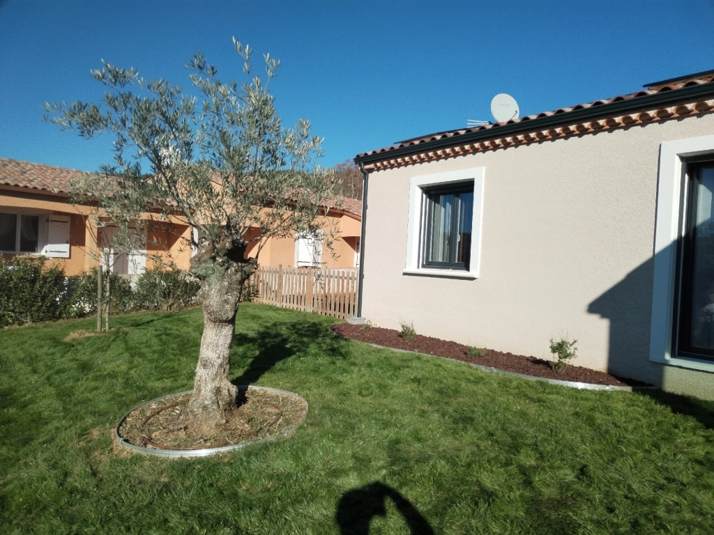 Paysagiste taillant une haie