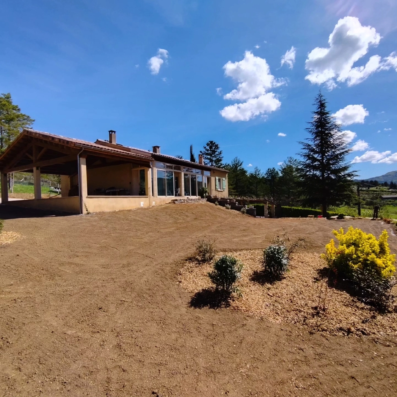 Aménagement d’un jardin à Arques : redonner vie à un extérieur après des travaux de terrassement
