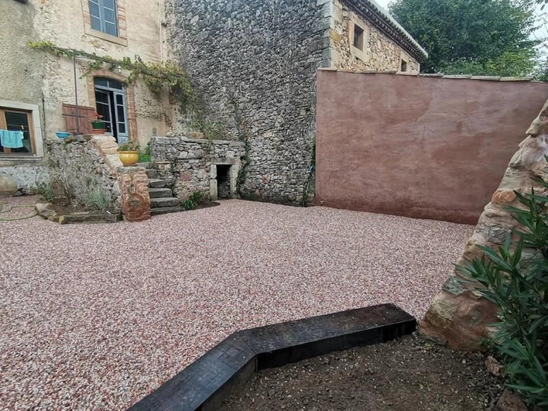 Aménagement du zone de détente