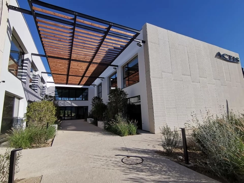 Chantier d'aménagement des bureaux d'Actis
